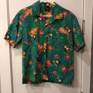 Tropical button down